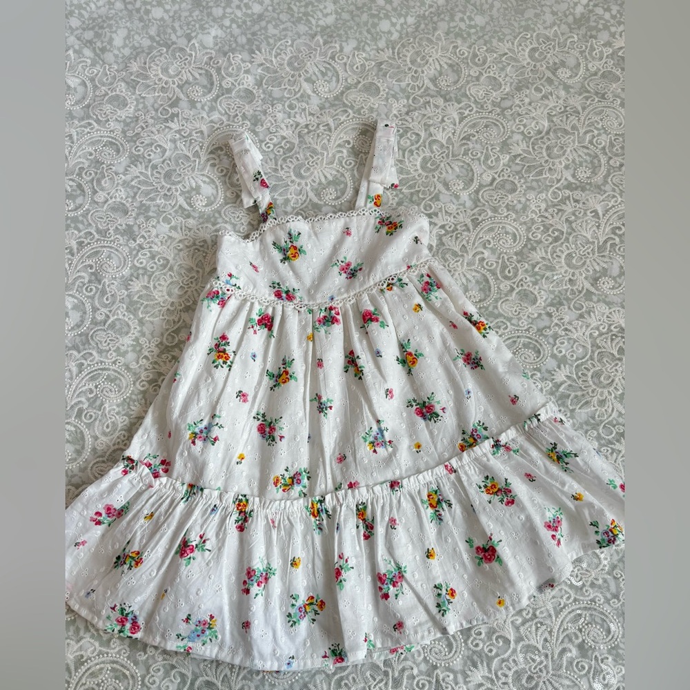 4T Shabby Chic floral summer dress